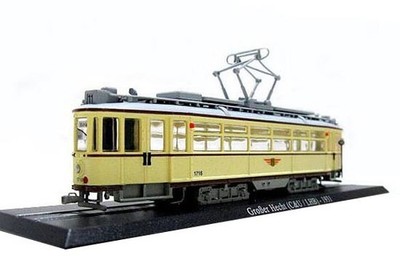HO Scale Modelleisenbahn Vintage Personenbahn Tram Train Schmalspurbahn