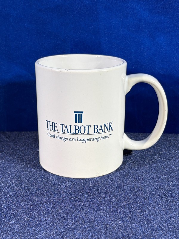 The Talbot Bank of Easton Maryland Coffee Mug Ceramic Tea Cup 10 oz