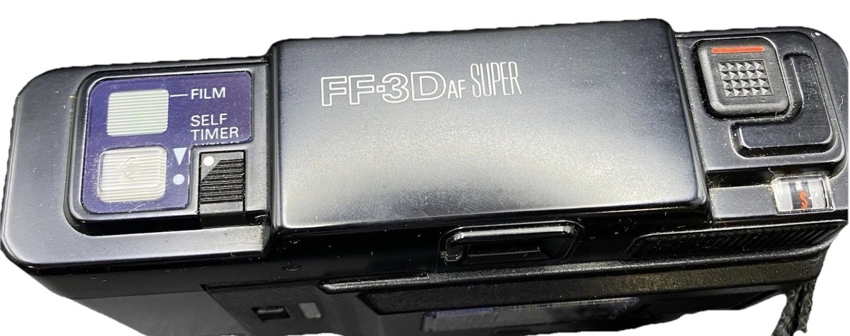 Ricoh FF-3D AF Super 35mm Film Camera w/ Case Untested Japan | eBay