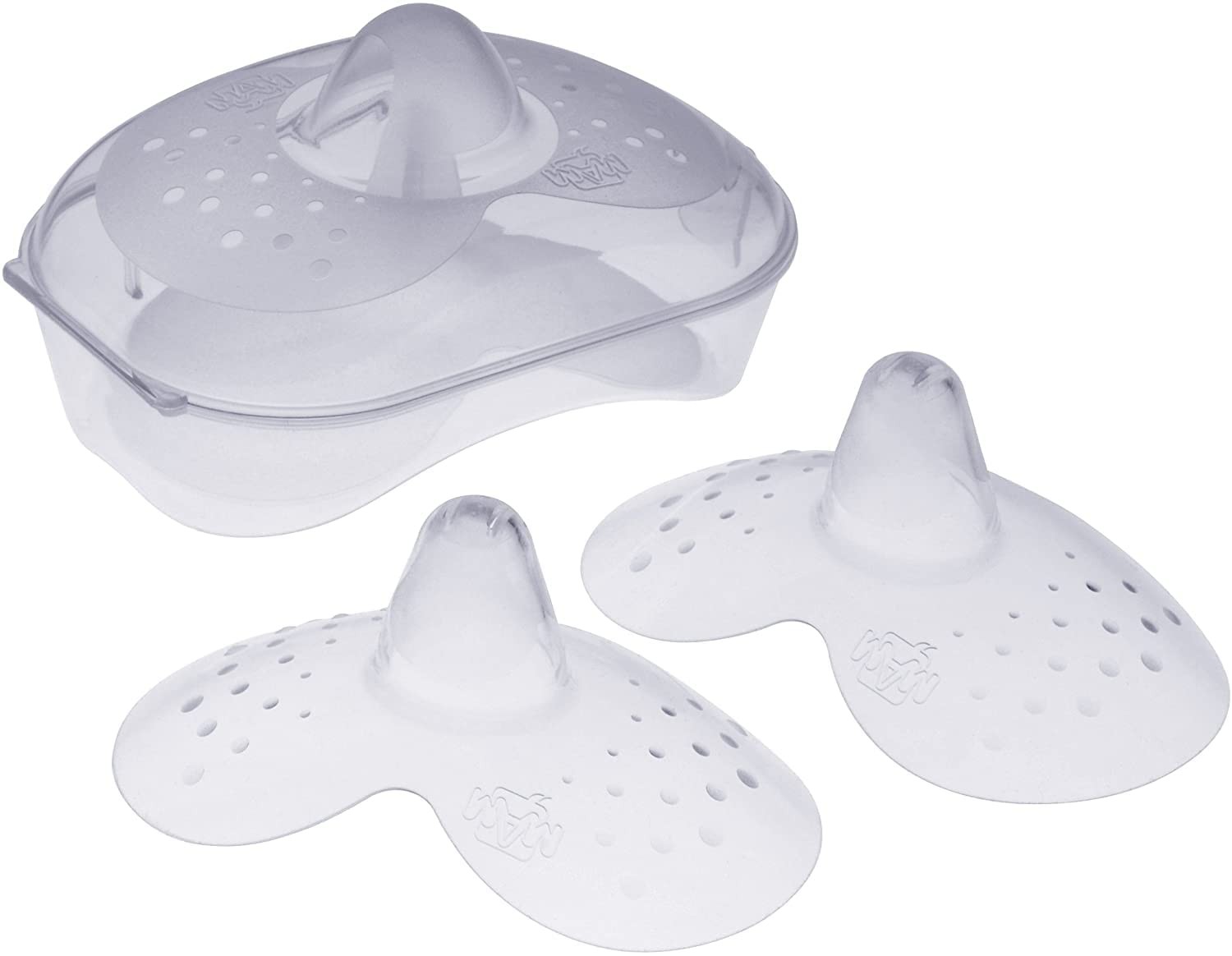 MAM Nipple Shield | Small | 2 Pack | Comes in 2 Count (Pack of 1), clear