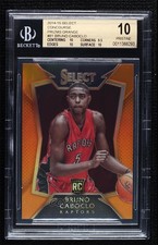 2014 Select Concourse Orange Prizm 12/60 Bruno Caboclo #81 BGS 10 PRISTINE 3c7