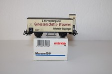 Märklin Museumswagen 1994 Württembergische Brauerei Göppingen ohne LKW HO OVP