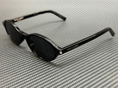 with tags SAINT LAURENT SL 751 JEANNE 001 Black Grey Womens Small 50 mm  G1N