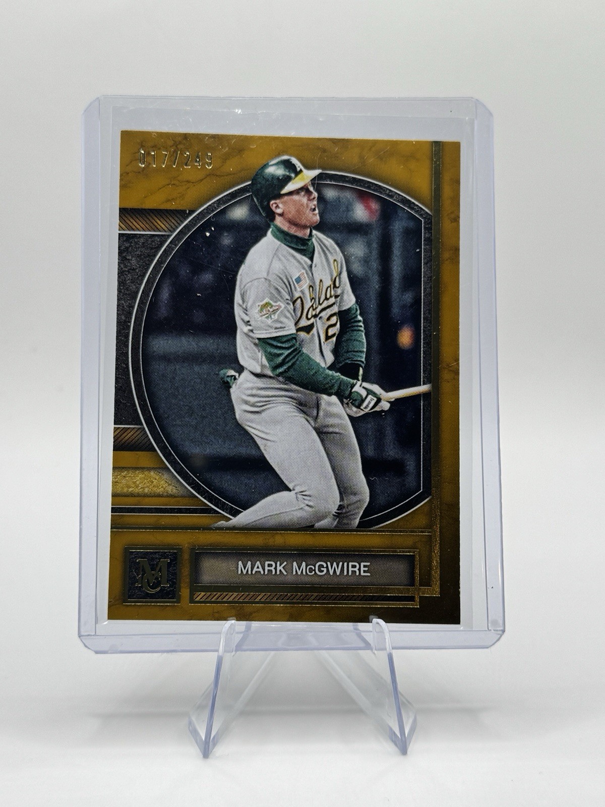 Mark McGwire /249 2025 Topps Museum Collection Oakland Athletics