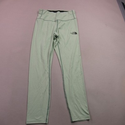 North Face Leggings Womens Medium Straight Leg Short Stretch Yoga Green