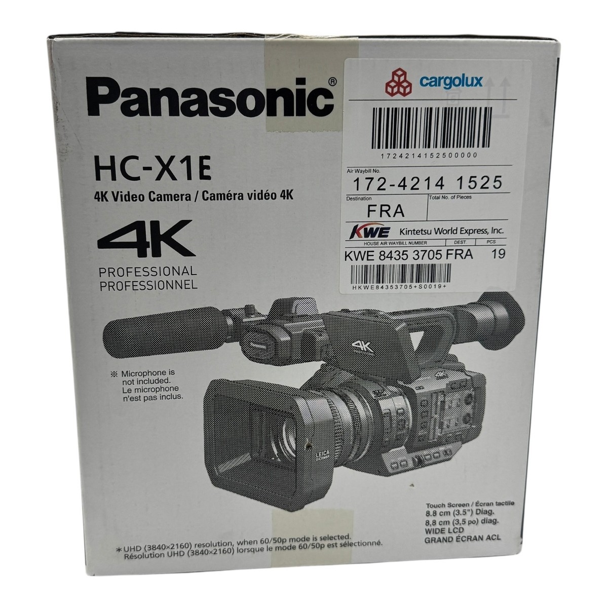 Panasonic HC-X1E – Videocamera 4K Ultra HD Con Sensore Da 1 Pollice, Zoom Ottico 20x, Registrazione UHD 60p (Nero) - 5