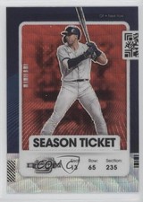 2021 Panini Contenders Season Ticket Optic Red Wave Prizm Joey Gallo #37 0en0