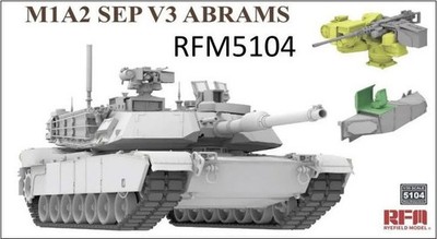 1/35 Ryefield M1A2 SEP V3 ABRAMS MAIN BATTLE TANK