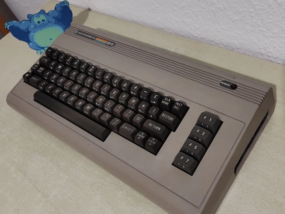 Commodore C64 + kostenlose Last Ninja 2 Musik-CD - Bild 2 von 4