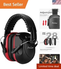 Procase Noise Cancelling Ear Muffs - 28dB Hearing Protection for Shooting  More