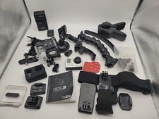 GoPro Hero 3 Silver Camera Accessories Bundle Mounts,Clamps,Head Strap
