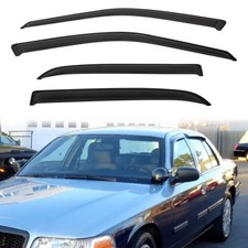 Rain Guards Compatible with 1998-2011 Ford Crown Victoria, 1992-2011 Mercury