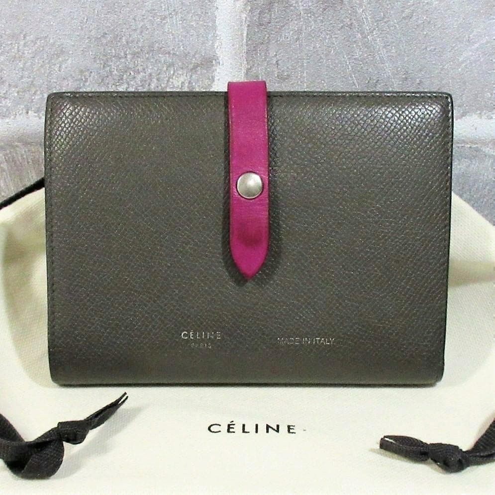 CELINE Lavender Gray Multi Function Medium Wallet… - image 5