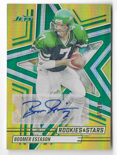 BOOMER ESISASON 2025 PANINI ROOKIES & STARS AUTO AUTOGRAPH CARD #6/10!