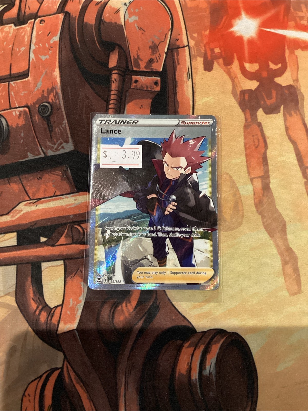 Lance (Full Art) 192/195 SWSH12: Silver Tempest Ultra Rare NM