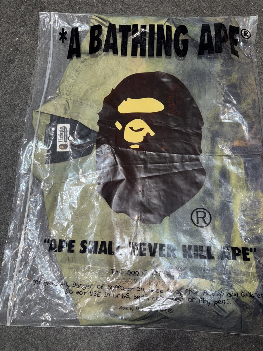 A Bathing Ape Art Mona Lisa Coach Jacket Size 2XL BRAND NEW A Bathing Ape Art Mona Lisa Coach Jacket Size 2XL BRAND NEW