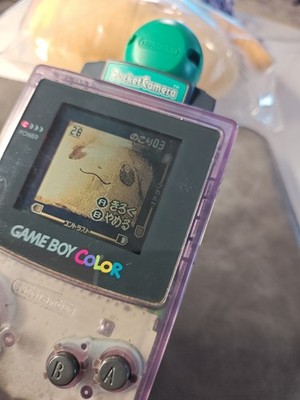 Game Boy Camera Green Nintendo MGB-006 Pocket Nintendo Tested 