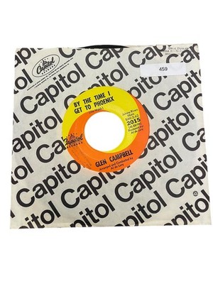 Glen Campbell   By The Time I Get To Phoenix 7'' Single 1967 Capitol Pop 45 RPM