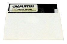 CHOPLIFTER auf Diskette Broderbund für Atari 400, 800, XL, XE Choplifter!