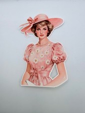 Brand New Gorgeous Princess Diana in Pink Sticker 3
