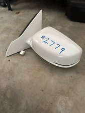 2013-2017 Honda Accord Left Driver Side View Door Mirror W Turn Signal White