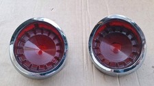 1960 Dodge Dart Phoenix Tail Light Assembly Lens Pair 1960 Dodge Dart Phoenix Tail Light Assembly Lens Pair