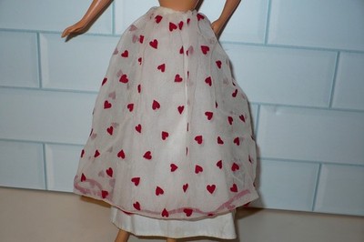 Mattel Barbie Doll Clothing ~ Vintage 1983 LOVING YOU BARBIE Heart Skirt