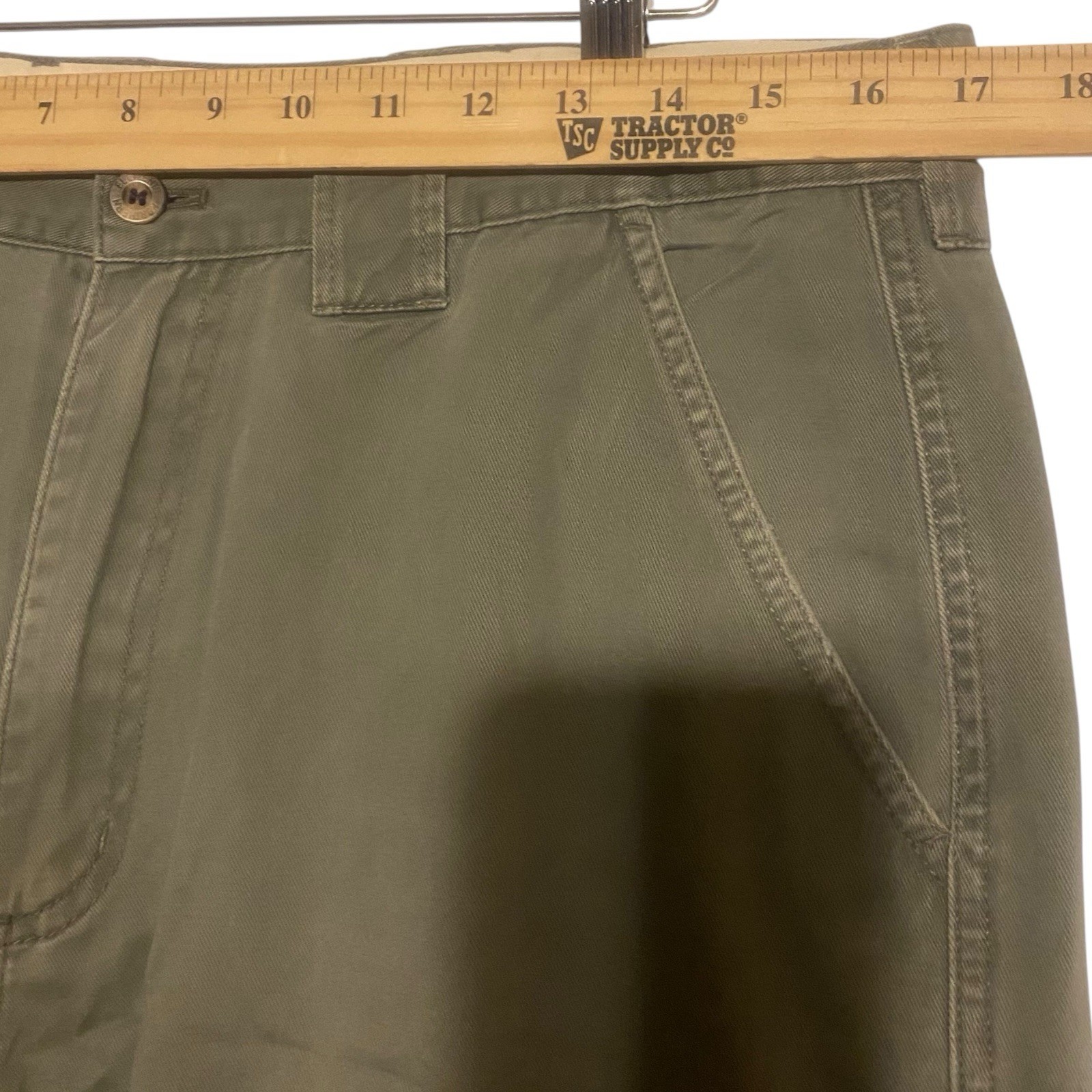 Durable Functional Cargo Pants Olive Utility Serv… - image 8