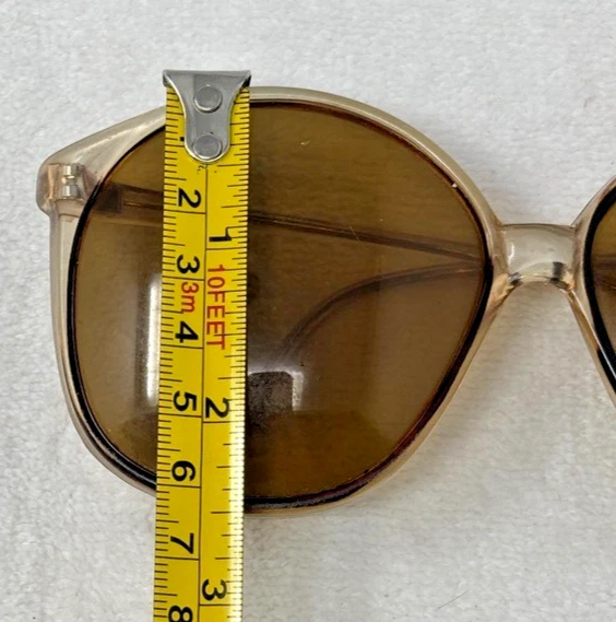 Gafas de sol Polaroid de gran tamaño retro glamurosas lentes tintadas ahumadas de colección años 60 70 Foto 4 de 4