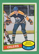 1980-81 Mark Messier Oilers OPC Rookie Card #289. rookie card picture