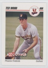1992 SkyBox Pre-Rookie Phoenix Firebirds Phoenix Card Supply Ted Wood #398 0q3. rookie card picture