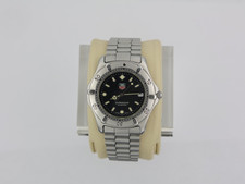 TAG Heuer 962.006 WE1110.BA0300 Mens 2000 Series Professional Quartz Watch Black