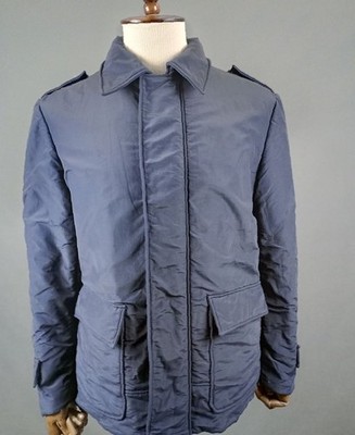Romeo Gigli Men's Jacket Size 50 Blue Collared