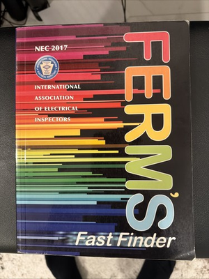 #ad Ferm#x27;s Fast Finder NEC 2017 International Associatio $55.00