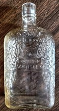 1910s Coon Hollow Bourbon Whiskey bottle, Ill...