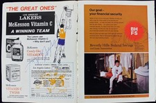 Lakers Wilt Chamberlain, Jerry West & Gail Goodrich Signed Program PSA #S11209