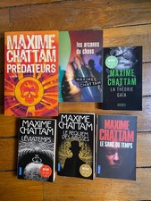 MAXIME CHATTAM / lot de 6