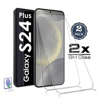 2X FüR Samsung Galaxy S24+ Plus - Panzerfolie Echt Glas Vollkleber 9H Schutzglas