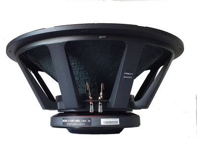 4400 watt max. 1100 watt rms SB Audience NERO-21SW1100D 8 ohm 21 inch SUBWOOFER