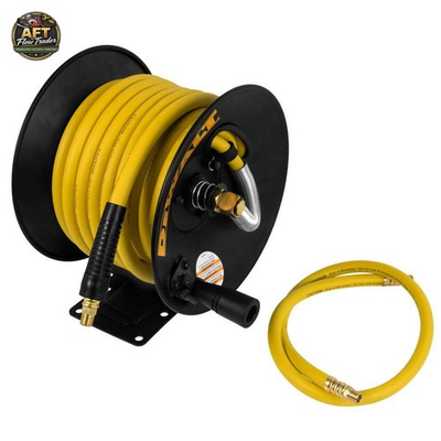 #ad DEWALT 3 8 in. x 50 ft. Manual Hose Reel $123.99