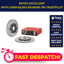 2x Brake Discs Pair Vented Front 350mm 09.A193.13 Brembo Set 4615A023 4615A184
