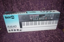 RockJam 61-Key Keyboard Piano | Keyboard - Black (RJ640) NEW in Box
