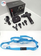 Hyperice Hypervolt Plus Bluetooth Percussion Massage Gun Device Black With Strap