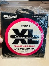 DAddario ECB81-5 Chromes XL Flatwound Bass St...