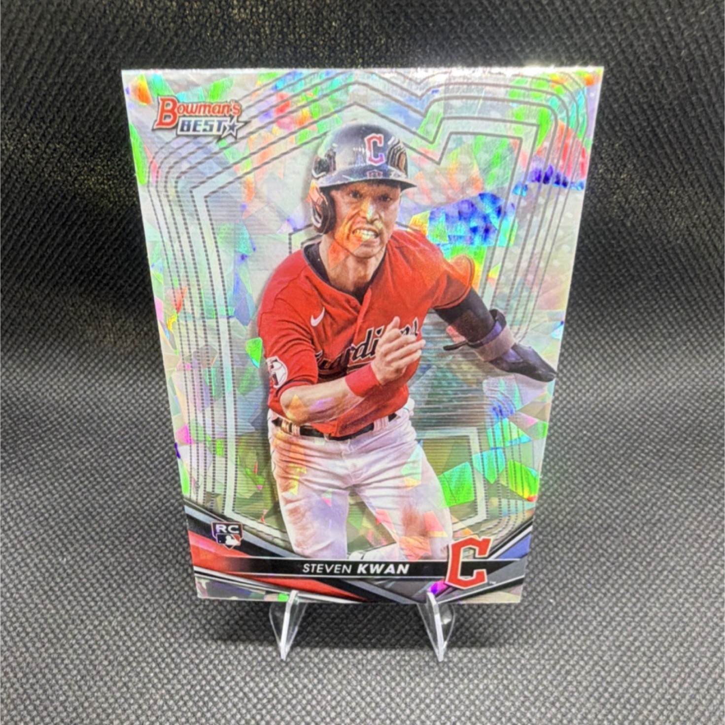 Steven Kwan 2022 Bowman's Best Rookie #35 Cleveland Guardians RC