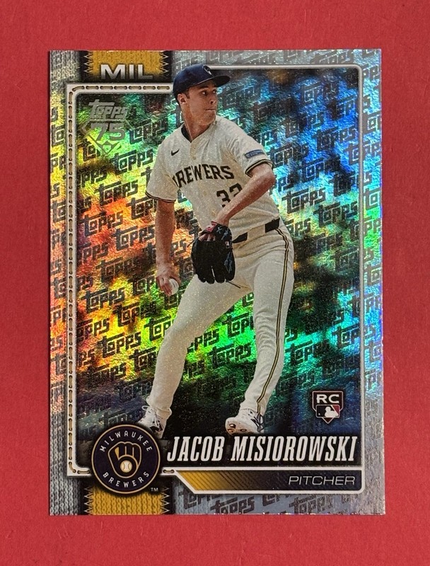 JACOB MISIOROWSKI 2026 Topps Rookie FANATICS EXCLUSIVE TOPPS FOIL #10 RC