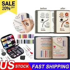 DIY Stitch Book Embroidery Sewing Book Essentials for Embroiderers Beginners HOT