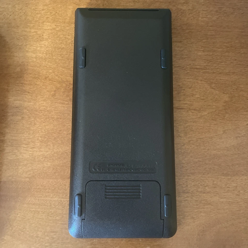 Hewlett Packard HP 48S Graphing Calculator With Case & Manuals Tested Works!! - Image 4 of 4