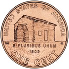 2009 D Lincoln Bicentennial Birth & Early Childhood Cent 1 Roll - opened — photo 1