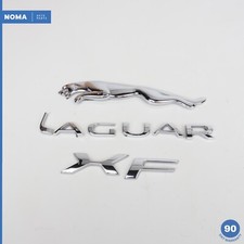 09-15 Jaguar Xf X250 Rear Trunk Hatch Boot Emblem Badge Logo Emblem Set Oem 09-15 Jaguar Xf X250 Rear Trunk Hatch Boot Emblem Badge Logo Emblem Set Oem